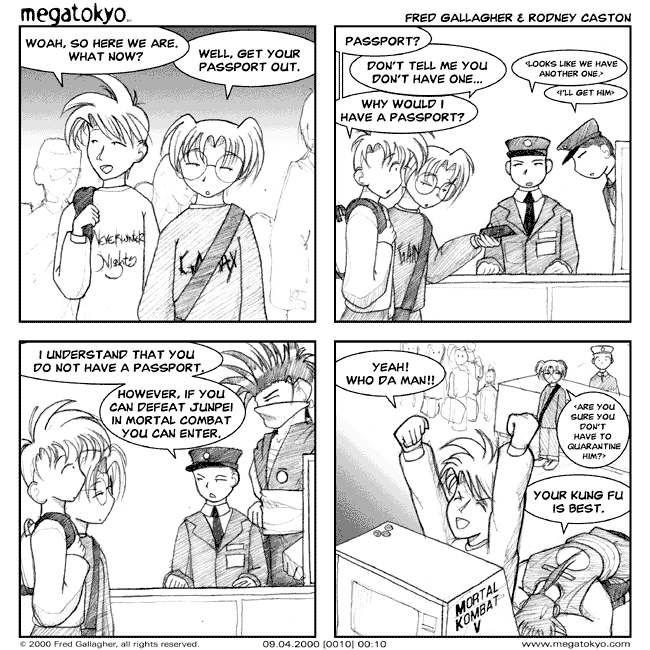 strip #10: No Passport