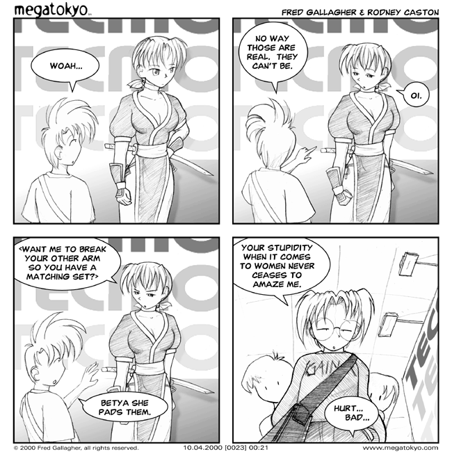 strip #23: Abunai Boothbabe