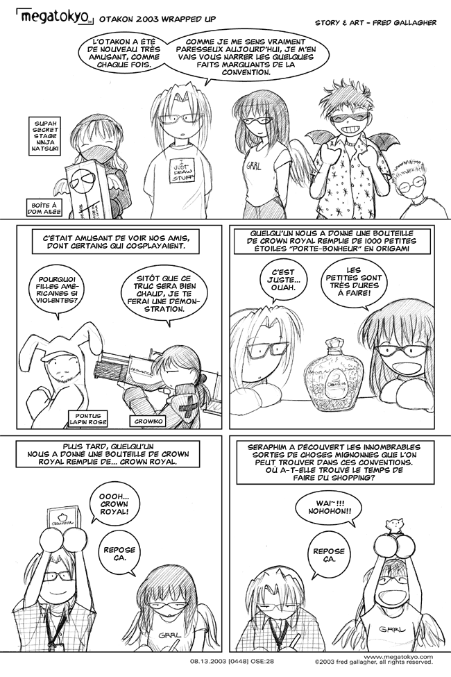 planche #448: DPD : Otakon 2003 en bref