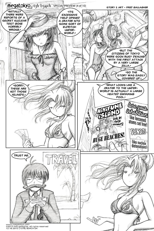 strip #1376: T3h B34ch Omake - trust me